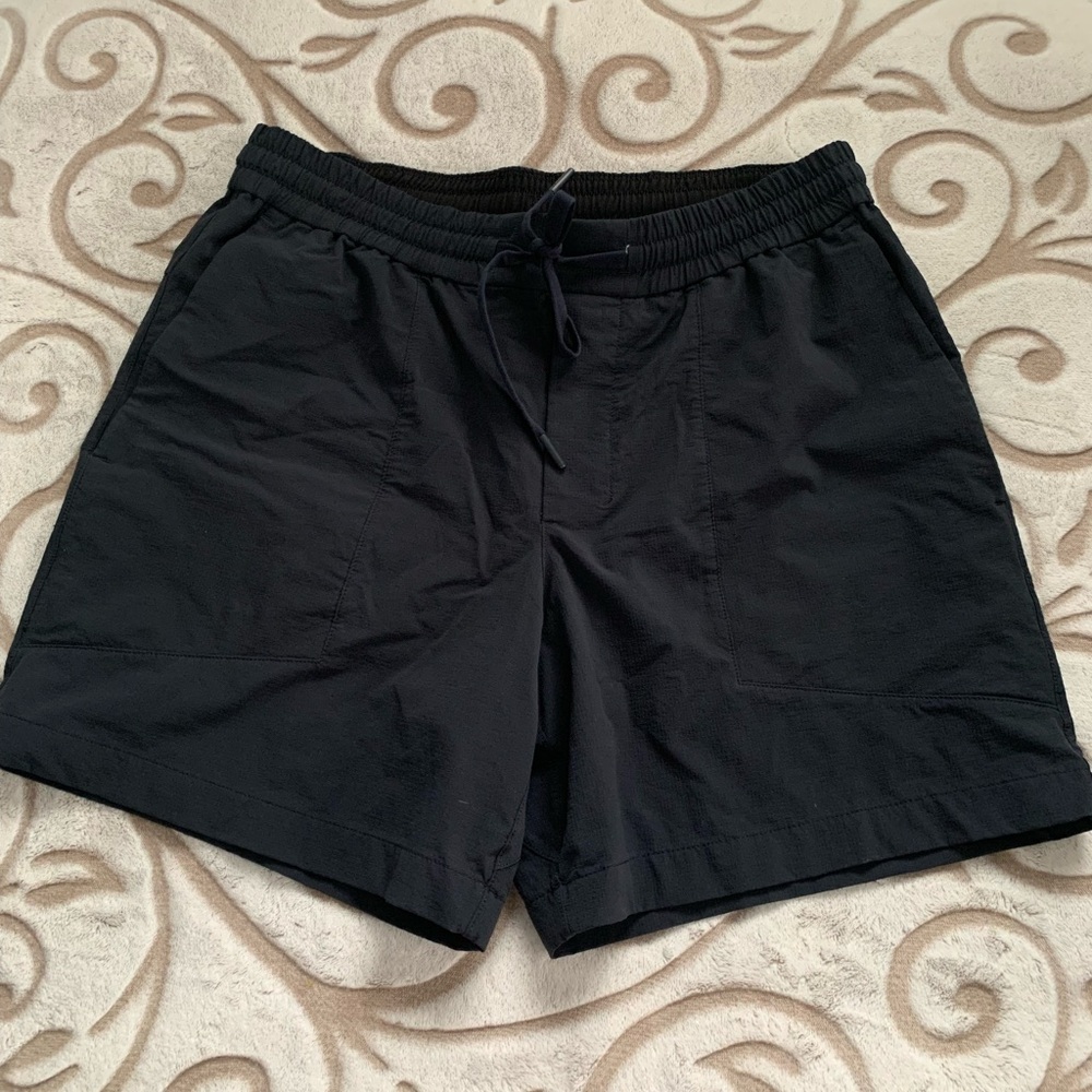 Black Casual Shorts
